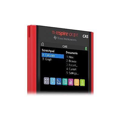 3243480106726-Calculatrice graphique TI-Nspire CX II-T CAS - mode examen intégré - Edition Python - préci-Gros plan-9