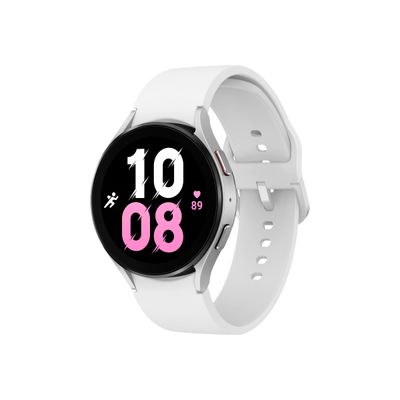 8806094498950-Samsung Galaxy Watch5 - montre connectée - 44mm - 16 Go - argent-Angle droit-0