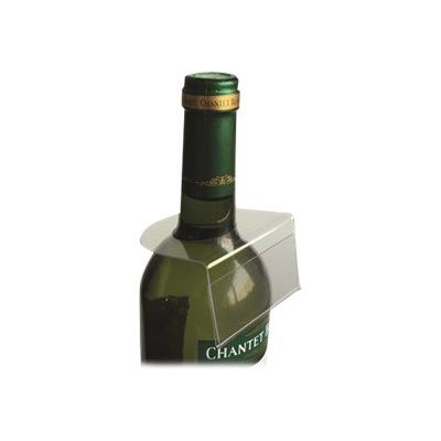 3462620032651-Bequet - 10 Porte-étiquettes col de bouteille pliés - spécial bar caviste-Avant-0
