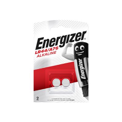 7638900012101-ENERGIZER LR44 - 2 piles boutons - 1,5V-Avant-1