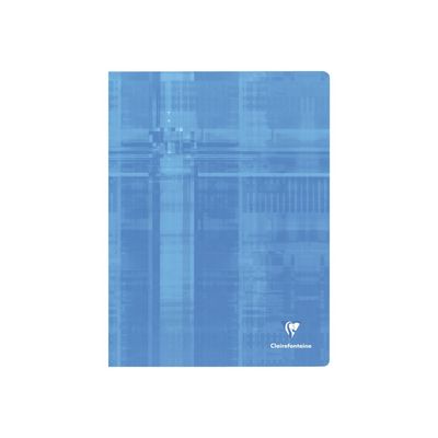 3329680338102-Clairefontaine - Cahier 24 x 32 cm - 144 pages - grands carreaux (Seyes) - disponible dans différ-Avant-0