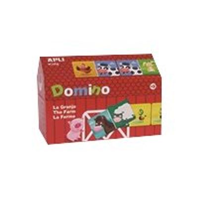 8410782164937-Apli Kids - Dominos maisonnette - la ferme-Angle gauche-0