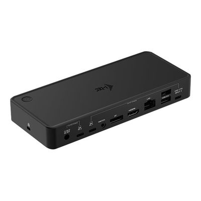 8595611705250-i-Tec - Station d'accueil - USB-C / USB4 / Thunderbolt 3 / Thunderbolt 4 x 2 - HDMI, DP - GigE -Arrière-4