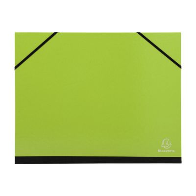 3130632256296-Exacompta - 5 Cartons à dessin à élastiques - 26 x 33 cm - couleurs assorties-Avant-4