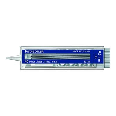 4007817255018-STAEDTLER Mars micro carbon 255 - 40 Mines de crayon - 2B - 0.5 mm-Avant-0