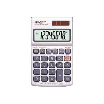4974019009513-Sharp EL-326S - calculatrice de poche-Avant-0
