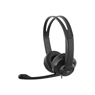 3303170087473-T'nB HS-200 - Casque filaire avec micro - noir-Angle droit-1