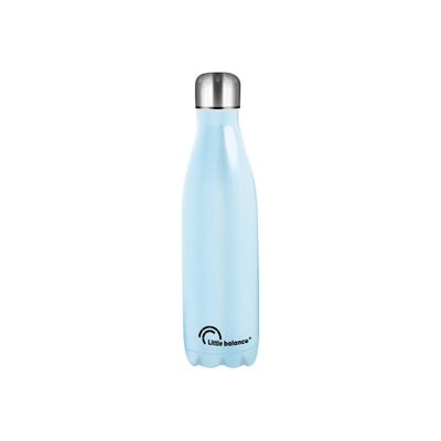 3760240784326-Little Balance - Bouteille isotherme - bleu ciel-Avant-0