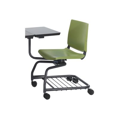 2012349448236-Chaise ATENEA FORM - Chaise d'étudiant avec tablette - vert-Angle droit-0
