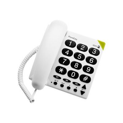 7319770567105-Doro PhoneEasy 311c - téléphone filaire - blanc-Image du produit-0