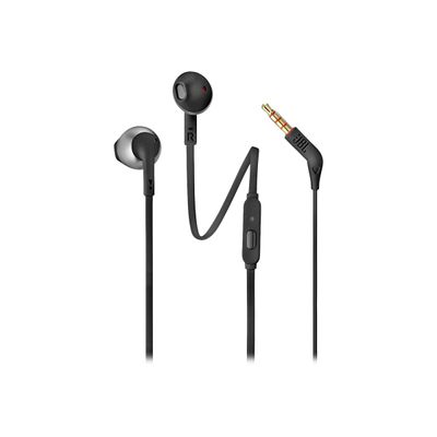 6925281928338-JBL T205 - Ecouteurs filaire avec micro - intra-auriculaire - noir-Avant-0