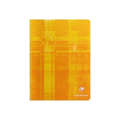 0400000637426-Clairefontaine - Cahier 17 x 22 cm - 96 pages - petits carreaux (5x5 mm) - disponible dans différ-Avant-1