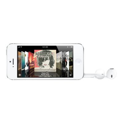 2012348670676-Apple iPhone 5 - Smartphone reconditionné - 4G - 16 Go - blanc et argent-Avant-4