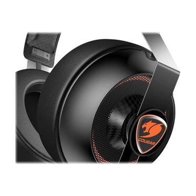 4715302440824-COUGAR Phontum essential - Casque gamer filaire avec micro - noir-Gros plan-4