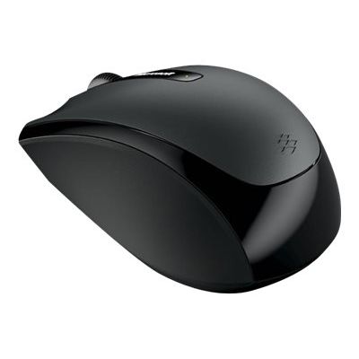 885370249149-Microsoft Wireless Mobile Mouse 3500 for Business - souris - 2.4 GHz - gris Lochness-Arrière-3