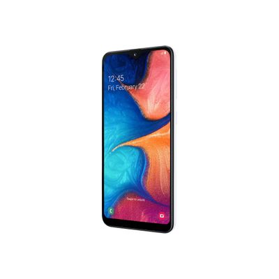 8801643864002-Samsung Galaxy A20E - Smartphone -  4G - 32Go - blanc.-Angle droit-1