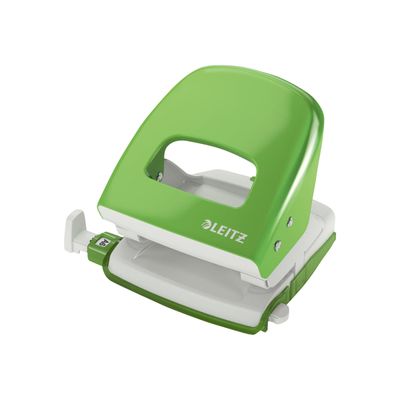 4002432101160-Leitz 5008 - perforateur - 30 feuilles - 2 trous - métal - vert clair-Angle droit-0