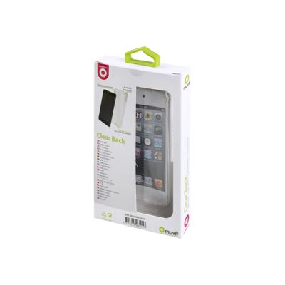 3700615061157-Muvit Clear Back - Coque de protection lecteur pour iPod touch (5G) - clair - avec film-Arrière-3