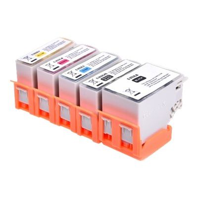 3584770907204-Cartouche compatible Epson 202XL Kiwi - pack de 5 - noir, noir photo, cyan, magenta, jaune -Angle gauche-0