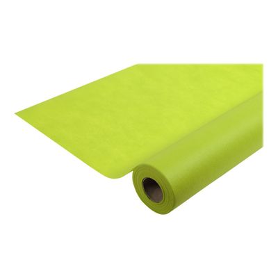 3281517806317-Cogir Pronappe - Nappe jetable - vert kiwi - 120 cm x 6 m-Gros plan-1