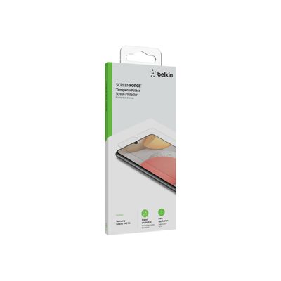 0745883826698-Belkin - protection d'écran - verre trempé pour Galaxy A42-Angle gauche-5