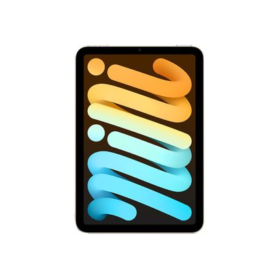 0194252529331-Apple iPad mini (6ème gen) - tablette 8,3" - 256 Go - lumiere stellaire-Avant-0