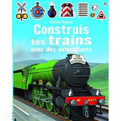 9781409589037-Construis tes Trains avec des Autocollants--0