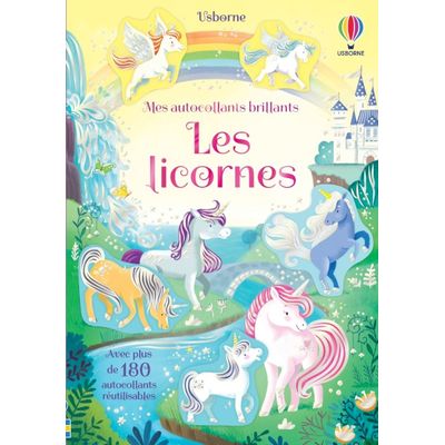 9781801311137-Les licornes - Mes autocollants brillants--0