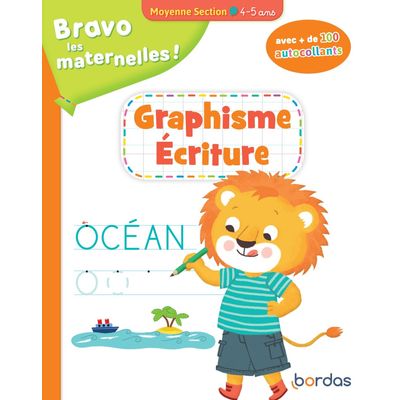 9782047358160-Bravo les maternelles - Graphisme Ecriture Moyenne Section--0