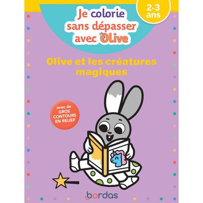 9782047359921-Je colorie sans dépasser avec Olive - Olive et les créatures magiques--0