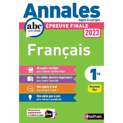 9782091572864-Annales Bac  2023 Français--0
