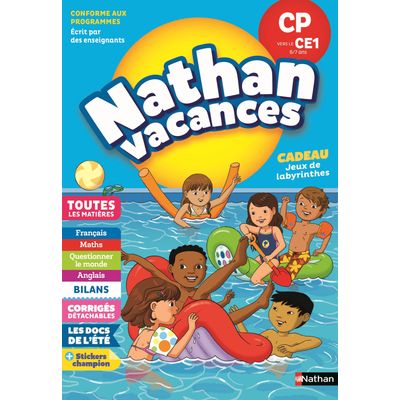 9782091932569-Cahier de vacances Primaire CP vers CE1 - 6/7 ans--0