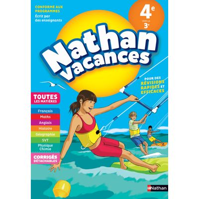 9782091932637-Nathan Vacances Collège - Toutes les matières 4e vers la 3e--0