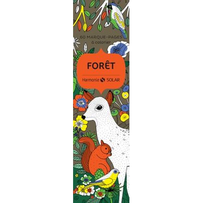 9782263170072-60 Marque-pages à colorier - Forêt--0