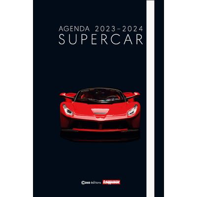 9782380584233-Agenda Scolaire Supercar - 1 jour par page--0