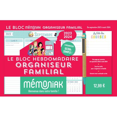 9782383822721-Le Bloc Hebdomadaire Organiseur Familial Memoniak 2024--0