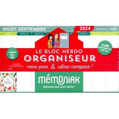 9782383822820-Super Mini Organiseur Familial 2023-2024--0