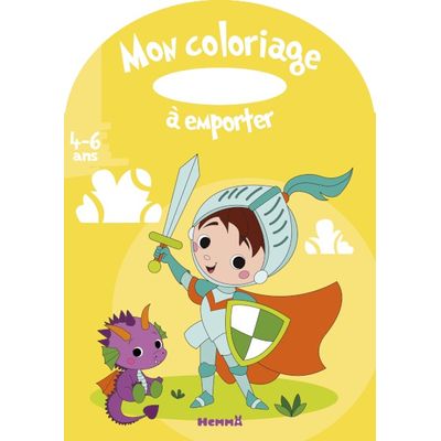 9782508039911-Mon coloriage à emporter (4-6 ans) - Chevalier--0