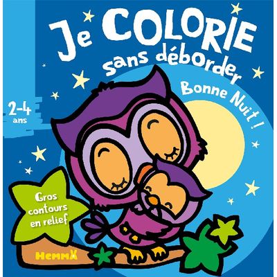 9782508041747-Je colorie sans déborder (2-4 ans) - Bonne nuit !--0