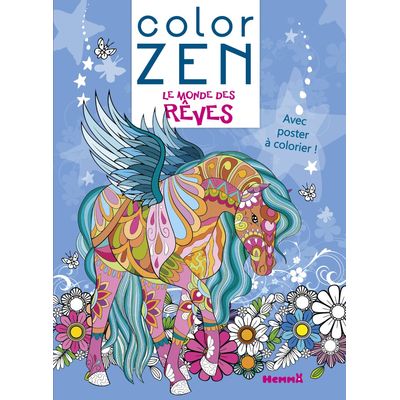 9782508044366-Color Zen Le monde des rêves avec poster à colorier !--0