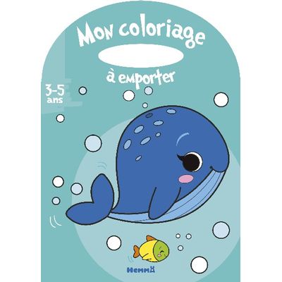 9782508048913-Mon coloriage à emporter (3-5 ans) - Baleine--0