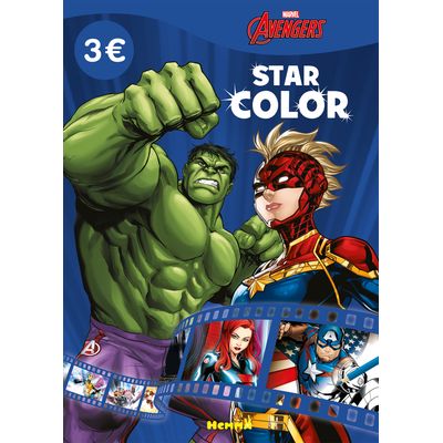 9782508048999-Marvel Avengers - Star Color - Hulk et Captain Marvel--0