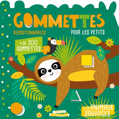 9782508049835-Mon P'Tit Hemma Gommettes pour les petits - Les Animaux Sauvages--0