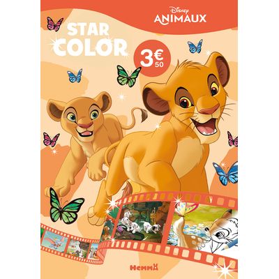 9782508054495-Disney Animaux - Star Color (Le Roi Lion)--0