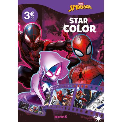 9782508055508-Marvel Spider Man Star Color : Miles, Gwen, Peter--0
