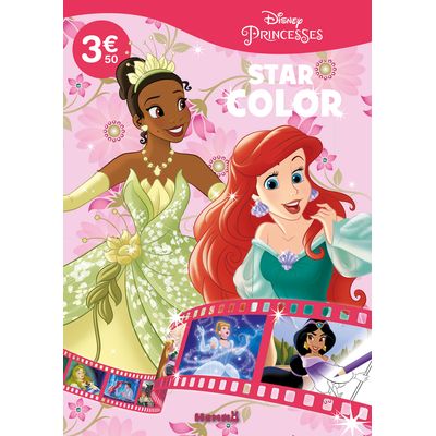 9782508055522-Disney Princesses Star Color - Tiana et Ariel--0