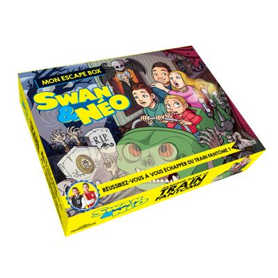 9782821213043-Swan & Néo - Mon escape box - Panique dans le train fantôme--0