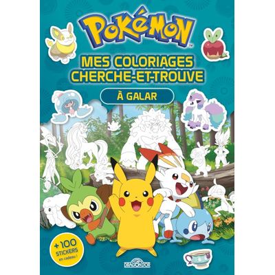 9782821213517-Pokémon - Mes coloriages cherche-et-trouve à Galar--0