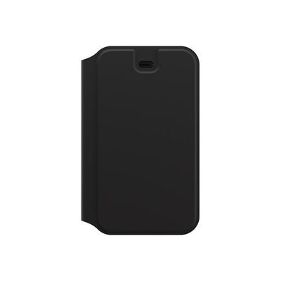 0840104215470-OtterBox Strada Series Via - étui à rabat pour iPhone 12 mini - noir-Avant-0