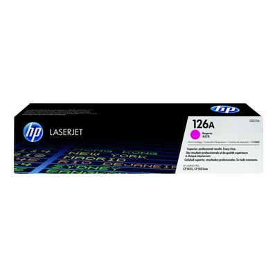 0884962161159-HP 126A - magenta - cartouche laser d'origine-Avant-1